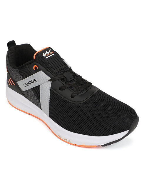 CAMP TWIST Black Men's Running Shoes